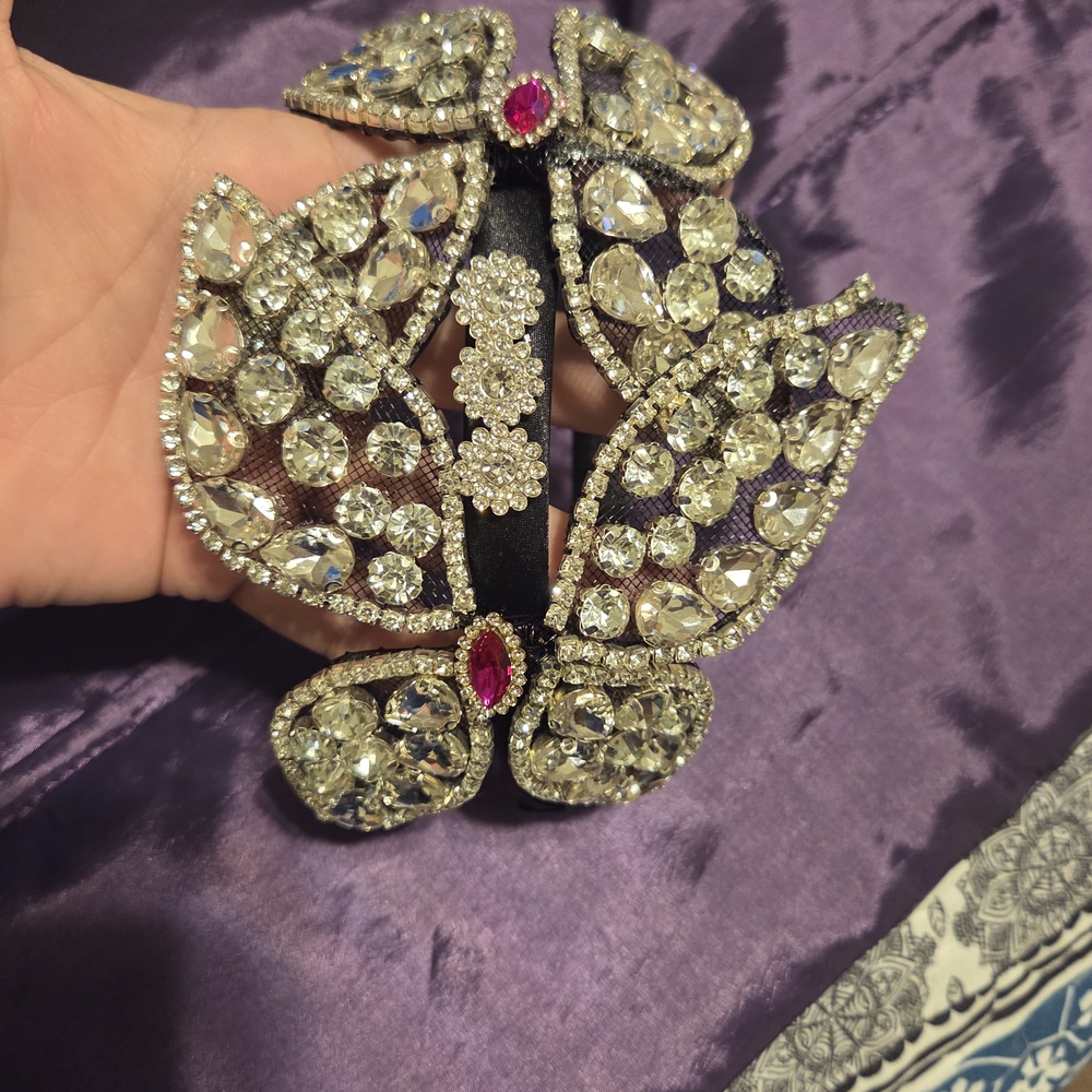 Crystal Butterfly Headband Brand New, Never Worn